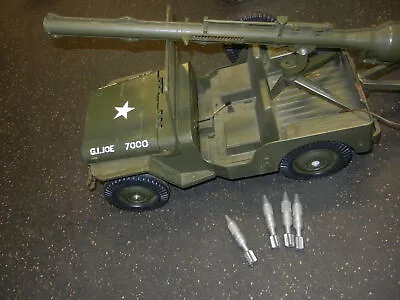  GI Joe 7000 Jeep Trailer Spotlight Bazooka Accessories • $224.99