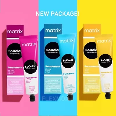 Matrix Socolor Permanent Color 3oz And / Or Cream Developer (Choose Yours)  • $15.95