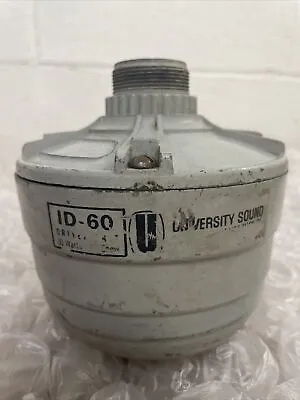 Vintage UNIVERSITY SOUND ID-60 Speaker Driver! 50 Watts • $89.99