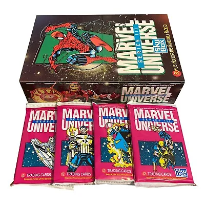 (1) Unopened Marvel Universe Series 3 1992 Card Pack 12 Cards • $7