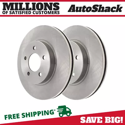 $61.44 • Buy Front Brake Rotors Pair 2 For Ford Escape Mercury Mariner 2005 Mazda Tribute V6
