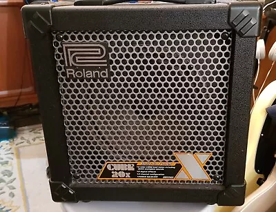 Roland Cube 20-x  Guitar Amplifier - Punchy 20watts Good Condition - I Can Post • $129