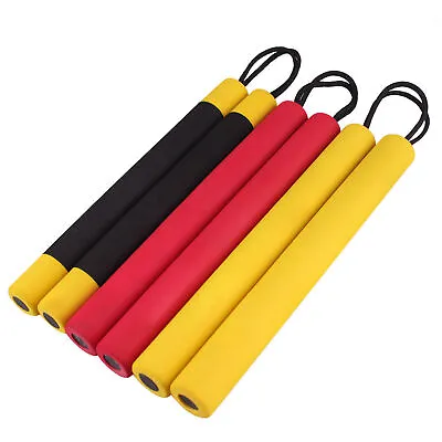 Foam Nunchucks Nunchaku Martial Arts Kung Fu Training Nunchakus Stick Safety Toy • $9.99