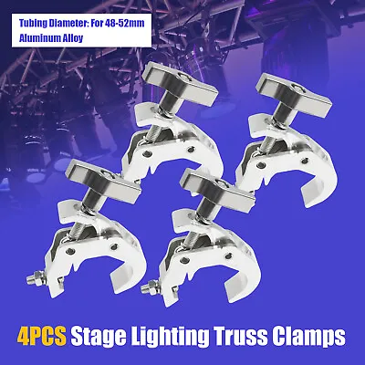 4xLight Truss Clamps Moving Head Light Stage Around O Compact Clamp Global Mount • $34.83