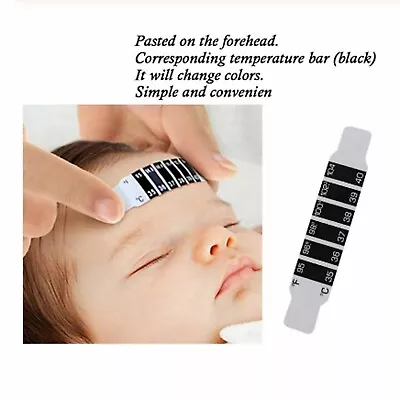 Forehead Fever Thermometer Strip Baby Child Adult Body Head Temperature Test • $3.95
