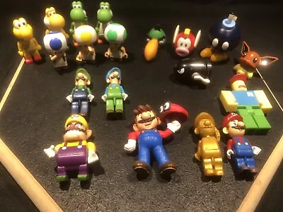 Nintendo Super Mario 2011 2012 K'nex Figures Incomplete 19 Piece Random Lot • $0.99