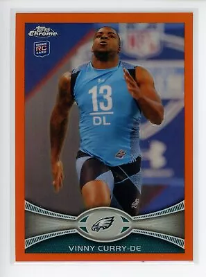 2012 Topps Chrome Orange Refractors #131 Vinny Curry • $2