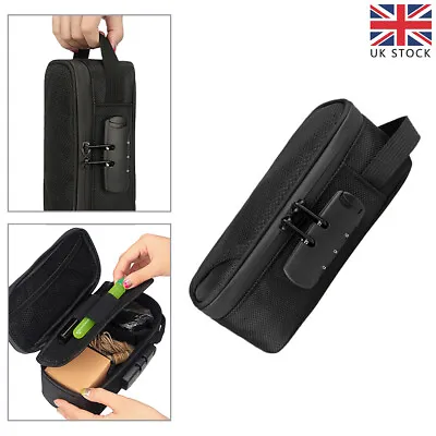 £14.20 • Buy Smell Proof Stash Bag Carbon Lined Stash Bag Lock Discreet Secure Rolling Box UK