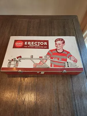 Vintage 1959 Erector Set #10063 Great Condition With Instructions • $59.99