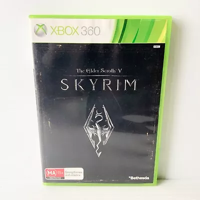The Elder Scrolls V: Skyrim + Manual - Xbox 360 - Tested & Working - Free Post • $4.88