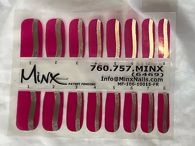 Minx Foil Nail Cover Nail Art Sticker Manicure Wraps • $7.25