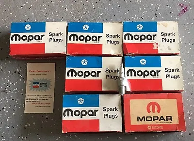 NOS MOPAR SPARK PLUGS  64s Part # 3420753 Fits 318340360. All Small Blocks  • $3.20