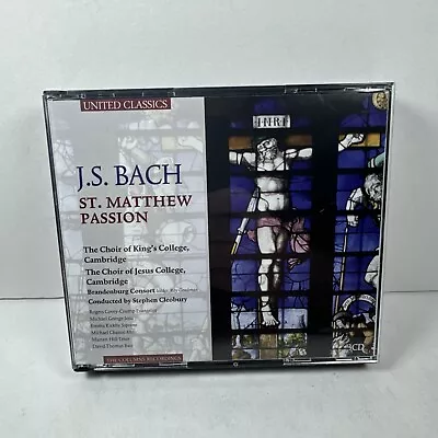 JOHANN SEBASTIAN BACH - Bach: St. Matthew Passion - 3 CD • $19.95