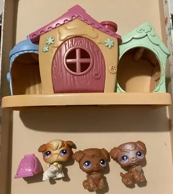 Littlest Pet Shop Dogs #37 #38 #39 Collectible Toy Figures • £23.99