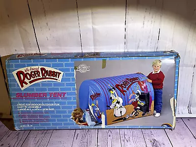 NEW - Vintage Who Framed Roger Rabbit Slumber Tent - Rare Large Indoor/Outdoor • $49.99