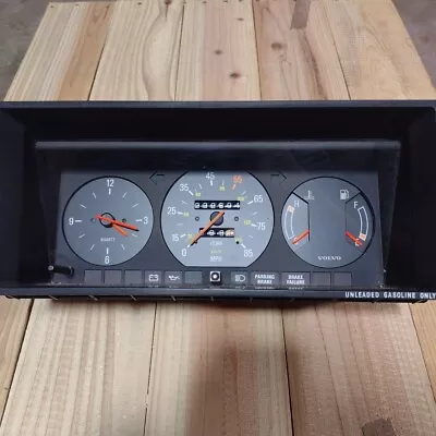 86-93 Volvo 240 242 244 245 Instrument Gauge Cluster OEM • $50