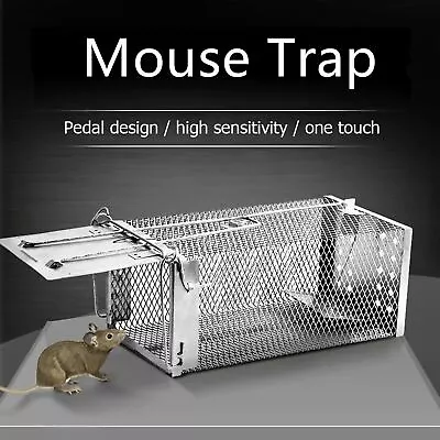 New Cage Trap Live Humane For Squirrel Chipmunk Rat Mice Rodent Animal Catcher • $36.09