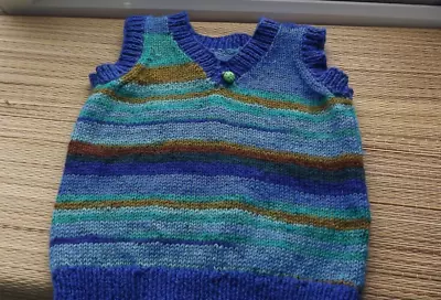 Hand Knitted Boys Tanktop • £5.50