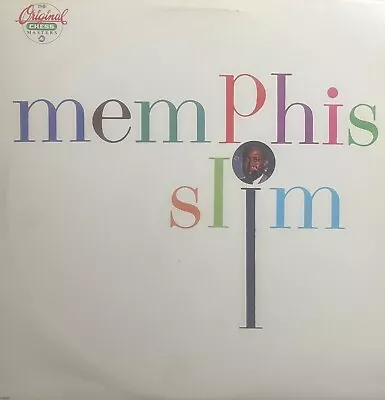 MEMPHIS SLIM LP Original CHESS Masters CH-9250 / 1980s Reissue Promo Copy Blues • $19.95