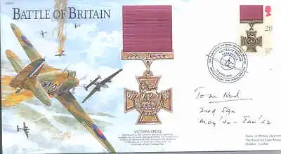 BB1e WWII WW2 BoB RAF Battle Of Britain VC Cover Signed Ace NEIL DFC AFC • £14.50