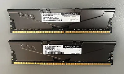 Teamgroup T-Force Vulcan Z 16GB (2x 8GB) DDR4 DDR4 3000 MHz Gaming Memory - Gray • $25