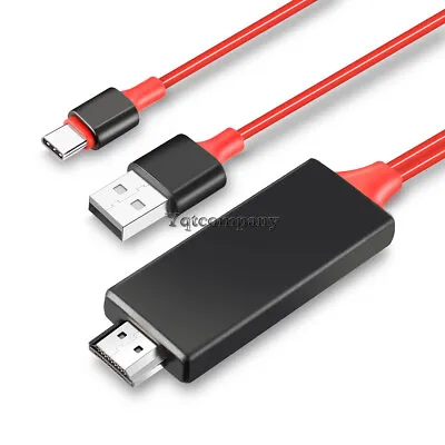 Type C To HDMI HDTV AV TV Cable Adapter For Samsung S8 Note20 S21 S22 S23 S24 5G • $12.99