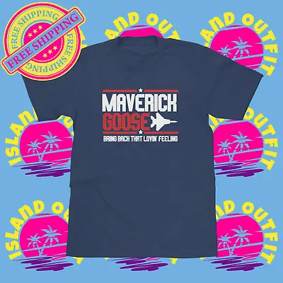 Top Gun Shirt MAVERICK & GOOSE Tee For President T-Shirt Vintage Retro Classic • $17.98