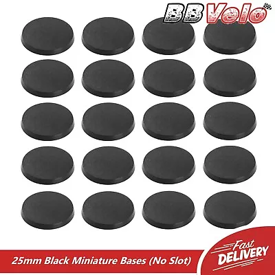 25mm Round Bases Miniature Models Wargaming Warhammer 40K AoS Games Workshop • £4.49