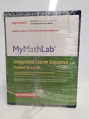 MyMathLab - INTEGRATED COURSE SEQUENCE - STUDENT ACCESS KIT - LOOSE-LEAF • $173.43