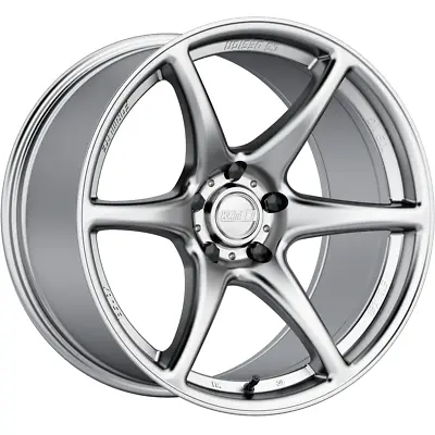 Kansei Wheels K11S TANDEM Hyper Silver 18x9.5 +22 5x100 Wheel Rim Single 1pc • $1116.57