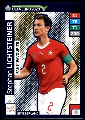 Panini Road To Euro 2020 Adrenalyn XL ? Lichtsteiner. Fans Favourite No.271 • £1