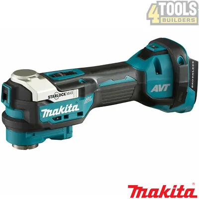 Makita DTM52Z 18v LXT AVT Brushless Starlock Multi-Tool Keyless Body Only • £178.08