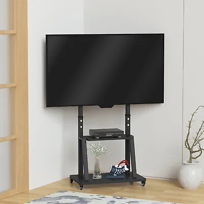 £135.91 • Buy Mobile TV Stand Mount Home School Display Trolley Cart For 32  - 100  LCD/ LED