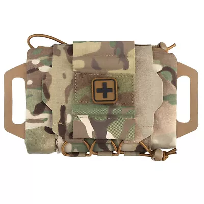 WST Tactical First Aid Kit Pouch MOLLE Medical Pouch IFAK Pull-Out Military Camo • $29.61