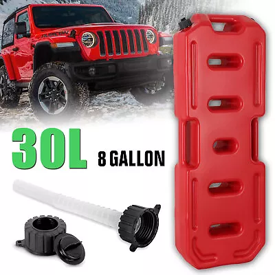 For Jeep SUV 30L 8Gallon Can Backup Steel Tank Fuel Gas Gasoline Container USA • $123.49