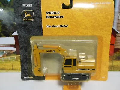 Ertl.farm.1:64.john Deere.690 Dlc Excavator.360' Digger.loader.tractor.boxed • £17.99