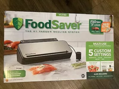 New Unused FoodSaver VS3180 Multi-use Food Preservation System Vacuum Sealer • $99.88