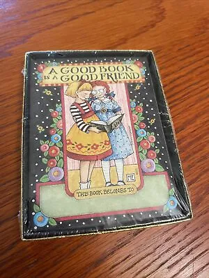 Mary Engelbreit A Good Book Good Friend Vintage Antioch Bookplates NEW • $7.20