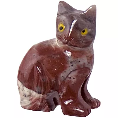 Cat 1.5 Inch Dolomite Spirit Animal • $15