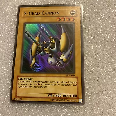 X-Head Cannon MFC-004 Super Rare Unlimited Magicians Force NM • $10.99