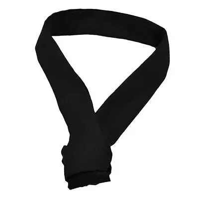 Chefs Hotel Restaurant Kitchen Neckwear Neck Tie Scarf Neckerchief Black • £7.30