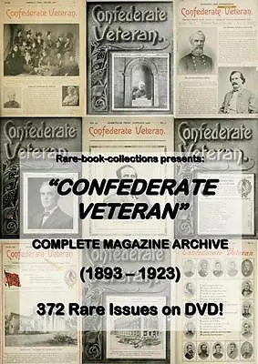 £4.65 • Buy 372 Rare Civil War History Magazines On Dvd - American Genealogy Us Battles Army
