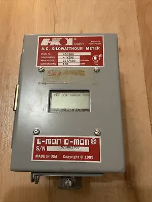 E Mon D Mon 277/480volt 100amp 4wire • $60