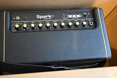 Positive Grid Spark 40 Guitar Amplifier + Power Supply Please Refer To Photo's • £155