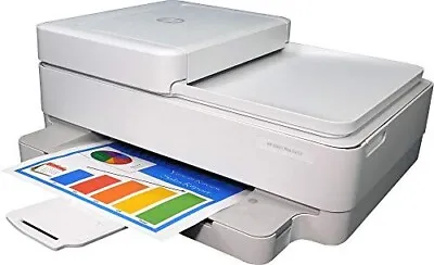 HP All In One Printer Copy Scan And Fax  W/ Neego Cable N/ Ink HP ENVY PRO 6452 • $209.99