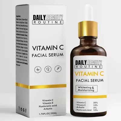 Vitamin C Serum For Face Brightening Skin Face Serum Oil By DBR • $12.95