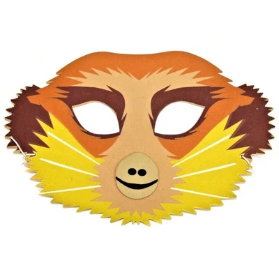 £2.99 • Buy Meerkat Foam Face Mask - Safari Animal Mask - Children & Grown Ups - Masquerade
