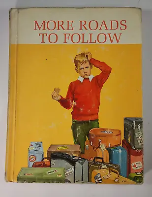 Vintage 1960s Primer New Basic Readers More Roads To Follow Dick & Jane Series • $12.99