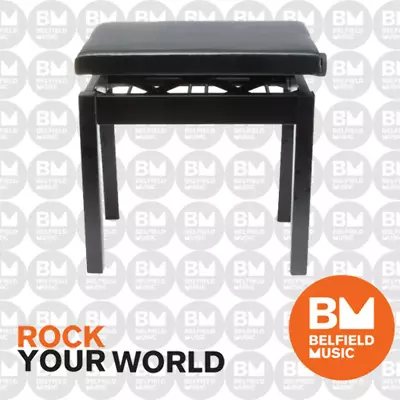 Casio PBBK Keyboard Piano Stool Bench Seat Adjustable Black - PB-BK - BNIB - BM • $189