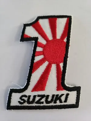 Vintage Suzuki Motorcycle Patch • $5